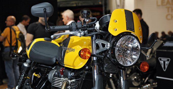 Triumph Street Cup - Ein Club-Café-Racer für die Straße