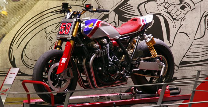 Flat-Track-Racer CB1100 TR- Tolle Studie von Honda auf Basis der CB1100